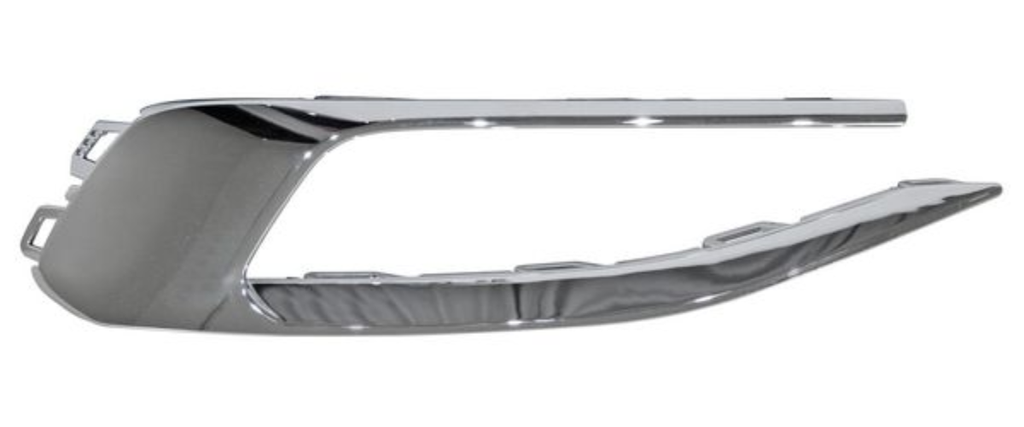 MOLDURA FASCIA (DEFENSA) VOLKSWAGEN JETTA 2022 AL 2025 CROM TRAS IZQ