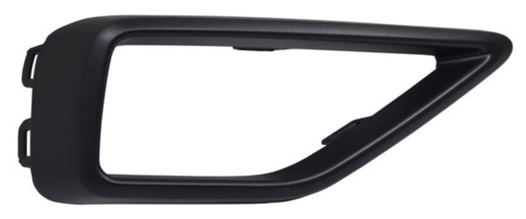 MOLDURA FASCIA (DEFENSA) VOLKSWAGEN TAOS 2021 AL 2025 NEG TRAS IZQ