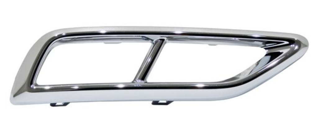 MOLDURA FASCIA (DEFENSA) VOLKSWAGEN TIGUAN 2022 AL 2024 R LINE CROM TRAS IZQ