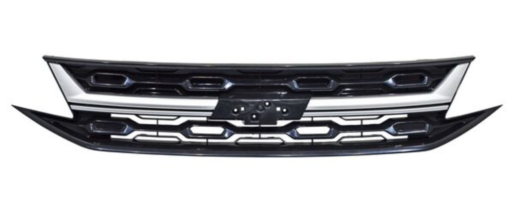 PARRILLA CHEVROLET AVEO 2024 AL 2025 C/MOLD PLATA