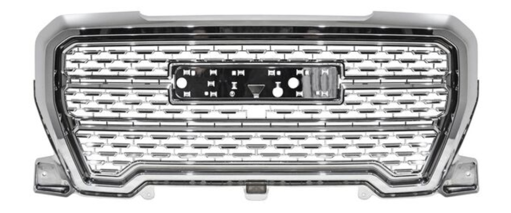 PARRILLA CHEVROLET GMC SIERRA/  SLE/ AT4/ DENAL 2019 AL 2022 PANAL CROM