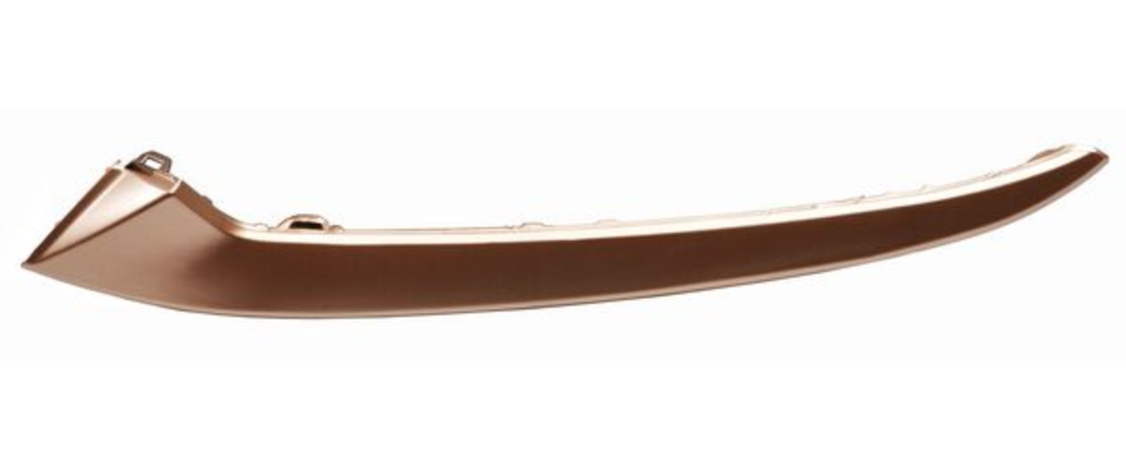 MOLDURA PARRILLA CHIREY ARRIZO 8 2024 DORADA IZQ