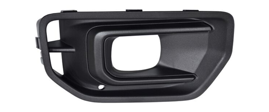 [PAFO-RA23-PX1] PARRILLA FORD RANGER XLT 2023 AL 2025 C/MOLD NEG P/FARO AUX DER