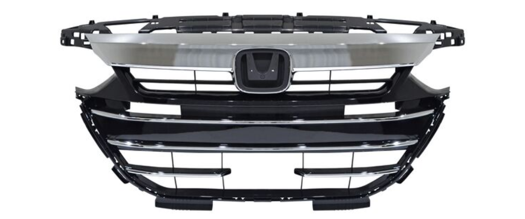 [PAHO-AC21-76CMCR] PARRILLA HONDA ACCORD 2021 AL 2022 INF/SUP S/HOYO P/SENS C/MOLD CROM
