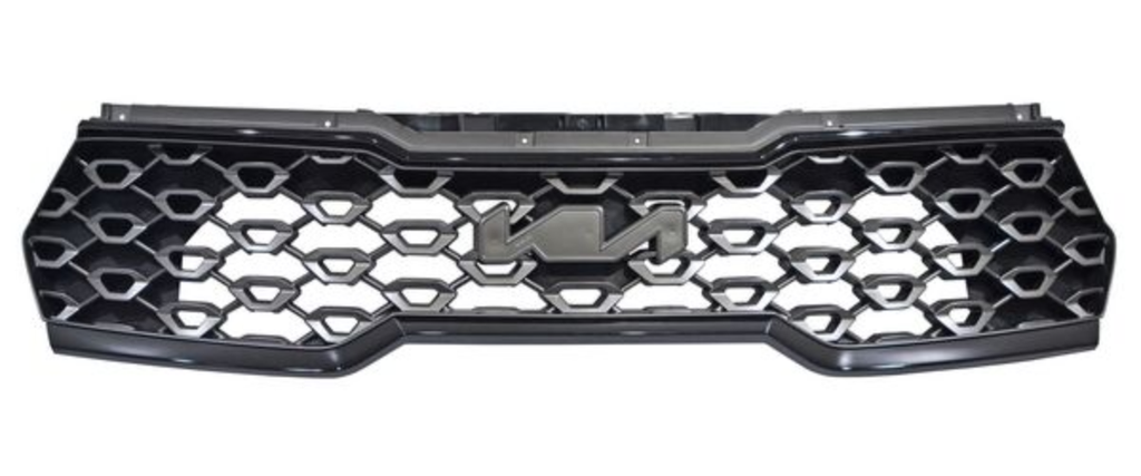 PARRILLA KIA SORENTO 2021 AL 2025 C/MOLD GRIS C/HOYO P/CAMARA