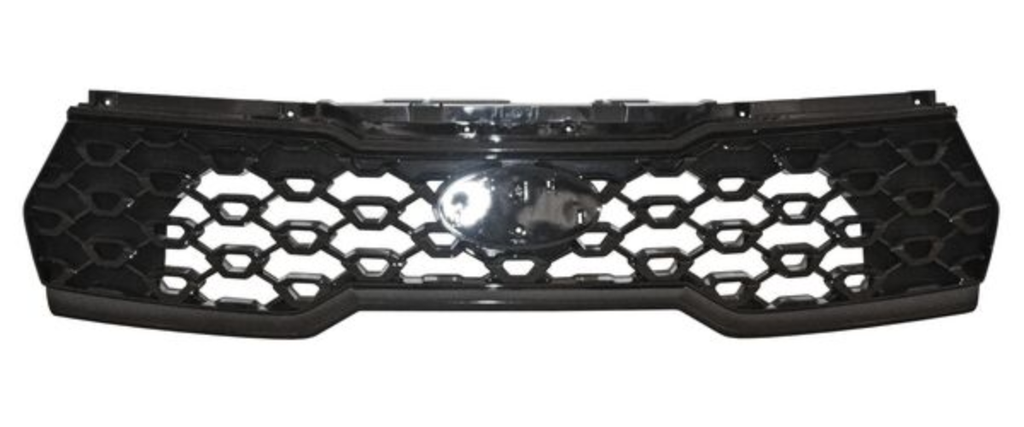 PARRILLA KIA SORENTO 2021 AL 2025 C/MOLD NEG S/HOYO P/CAMARA P/EMBLEMA OVAL