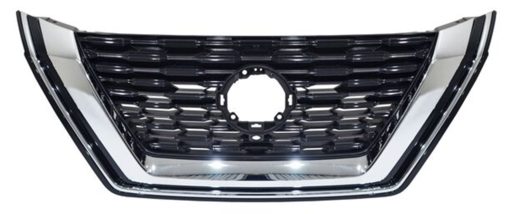 PARRILLA NISSAN XTRAIL 2023 AL 2025/ ROGUE 2021 AL 2023 AMERIC C/MOLD CROM C/HOYO P/CAMARA