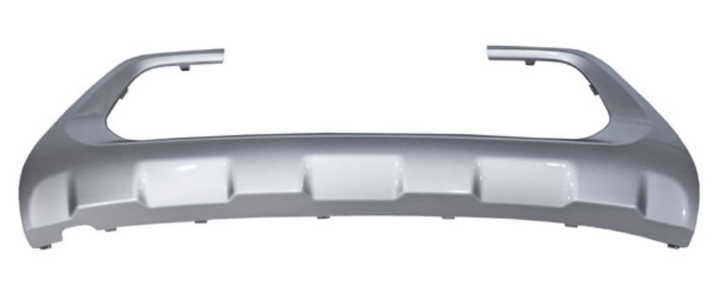 MOLDURA DEFENSA CHEVROLET GROOVE 2022 AL 2025 PLATA DEL