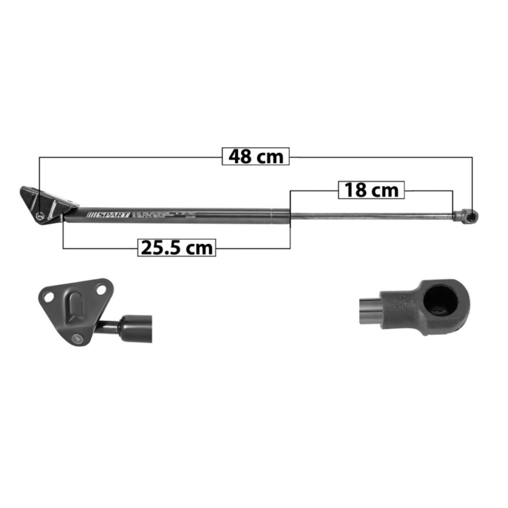 AMORTIGUADOR (RESORTE GAS) MITSUBISHI ASX 2013 AL 2015 5TA PUERTA DER/IZQ