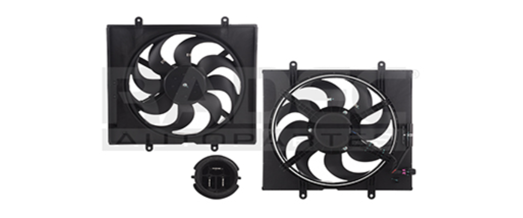 MOTOVENTILADOR CHEVROLET TORNADO VAN 2022 AL 2025 L4 1.5L P/RAD SENCILLO COMPLETO 3 PIN CN *R