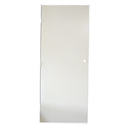 PUERTA PARA CASA INTERIOR RESIDENCIAS, COMERCIOS Y OFICINAS DE MELAMINA BLANCO C/MARCO DE ALUMINIO Y BISAGRAS 215X90CM