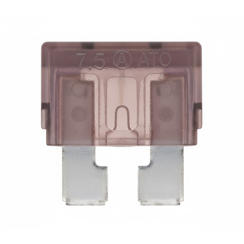 [FUAU-7.5AC] FUSIBLE AUTOMOTRIZ 7.5 A CAFÉ