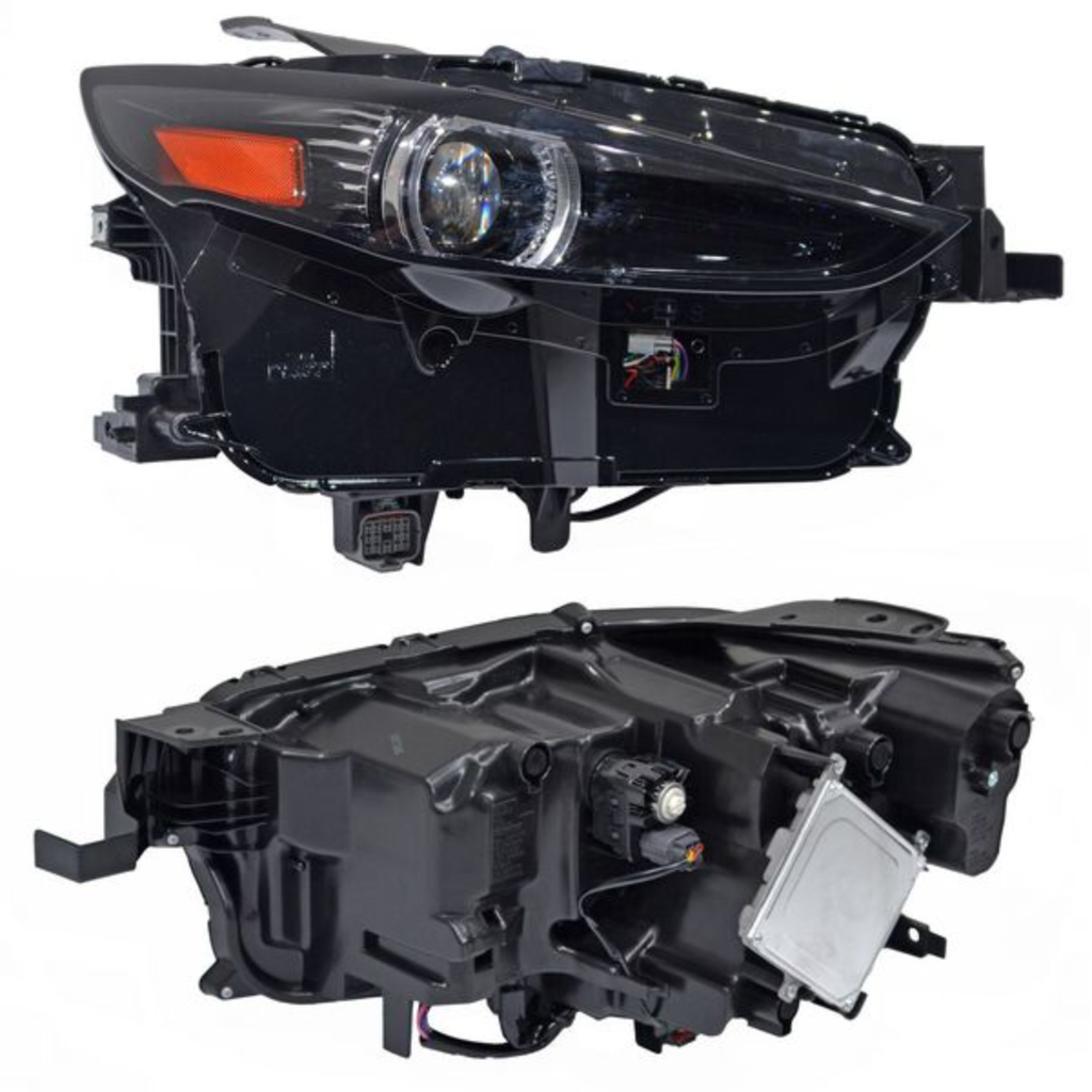 FARO MAZDA CX30 2020 AL 2024 F/NEGRO C/LEDS C/LUPA C/LUZ DIA C/MOTOR DER *A