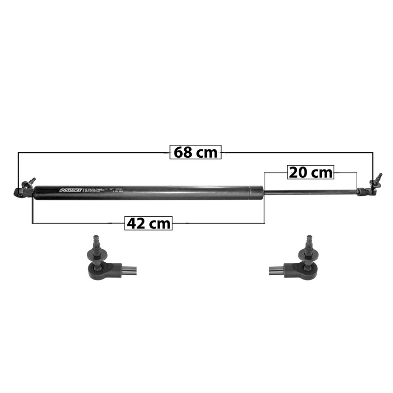 AMORTIGUADOR 5TA PUERTA DODGE CARAVAN 96-00/ CHRYSLER VOYAGER 96-00/ 68 42 20 ENTRADA TIPO 4 ENTRADA 2 TIPO 4 800 179.85 81.58 860 193.34 87.7 SPART 5501 TUR DER/ IZQ