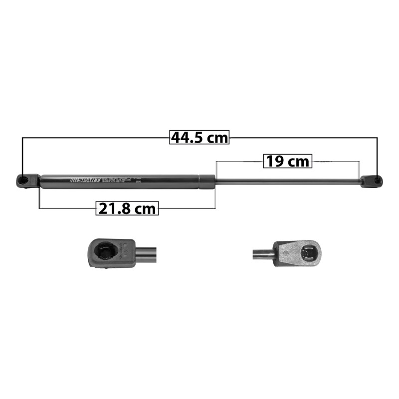[50934MAn] AMORTIGUADOR VIDRIO TRAS FORD EXPLORER 02-03/ MERCURY MOUNTAINEER 02-03/ 44.5 21.2 19 ENTRADA TIPO 9 ENTRADA 2 TIPO 18 325 73.44 33.31 265 58.45 26.51 SPART SP-8144 TUR DER/ IZQ