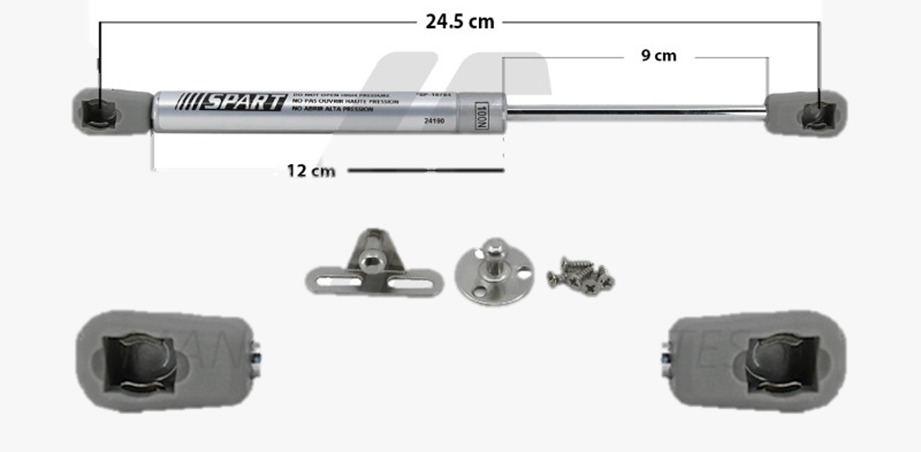 [51192MAN] AMORTIGUADOR UNIVERSAL UN UNIVERSAL 50-25/ UN UNIVERSAL 50-25/ UN UNIVERSAL 50-25/ UN UNIVERSAL 50-25/ 100N 24.5 12 9 101 22.71 10.30 100 22.48 10.20 SPART TUR DER/ IZQDELANTERA/TRASERA CAMPERS