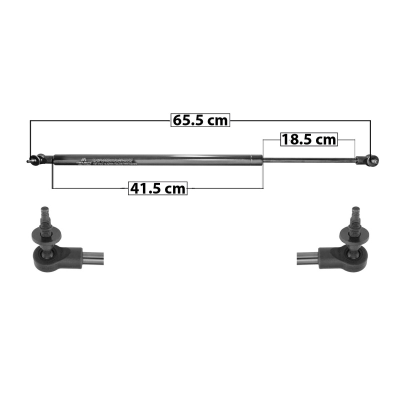 AMORTIGUADOR 5TA PUERTA DODGE CARAVAN 01-07/ CHRYSLER VOYAGER 01-07/ 65.5 41.5 18.5 ENTRADA TIPO 4 ENTRADA 2 TIPO 4 915 205.71 93.31 975 219.2 99.43 5629 TUR DER/ IZQ