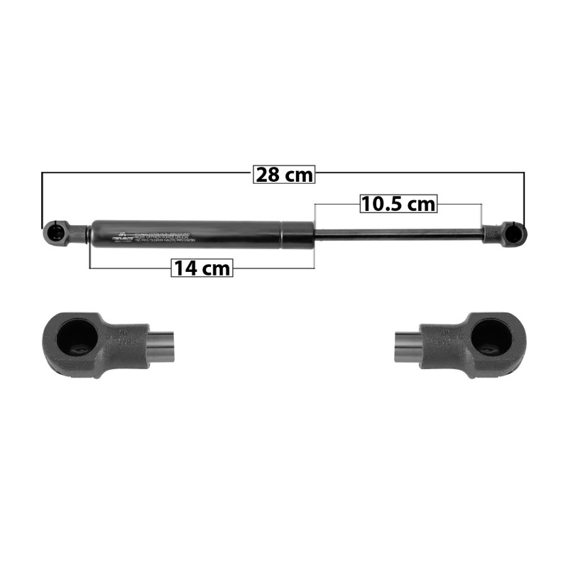 [60024MAN] AMORTIGUADOR CAJUELA AUDI A4 96-01/ VOLKSWAGEN JETTA 99-04/ VOLKSWAGEN PASSAT 96-00/ AUDI S4 00-02/ 28 14 10.5 ENTRADA TIPO 1 ENTRADA 2 TIPO 1 520 116.9 53.02 460 103.41 46.91 9097 TUR