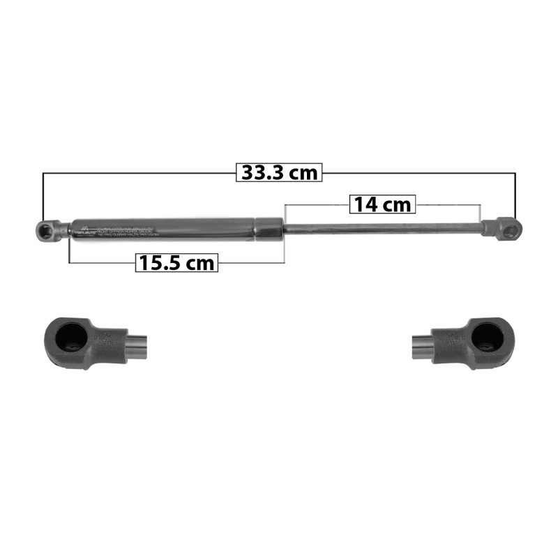 [60066MAN] AMORTIGUADOR COFRE BMW M5 00-03/ BMW SERIE 5 525I 97-03/ 33.3 15.5 14 ENTRADA TIPO 1 ENTRADA 2 TIPO 1 710 159.61 72.4 650 146.13 66.28 SP-8777 TUR TWN DER/ IZQ