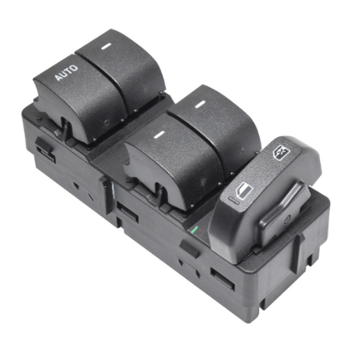 [70400MAN] BOTON CONTROL P/ELEVADOR CRISTAL ELECT FORD EDGE 2007 AL 2010/ ESCAPE 2008 AL 2012/ EXPEDITION 2007 AL 2013/ EXPLORER/ SPORT TRAC 2006 AL 2010/ FUSION 2006 AL 2009/ SUPER DUTY 2008 AL 2010 DEL IZQ 11 PIN 5 TECLAS NEGRO