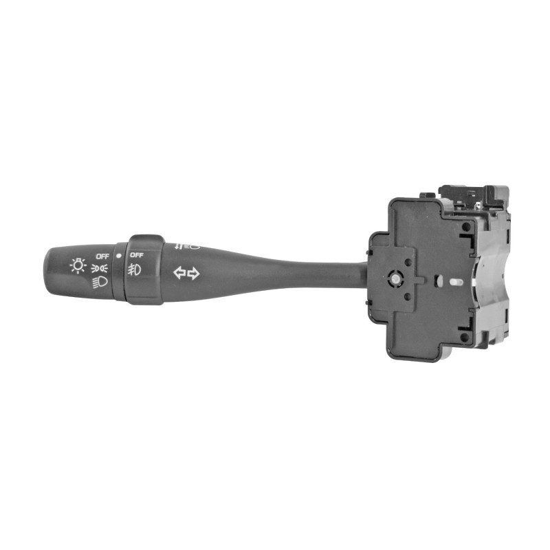 [71002MAN] PALANCA DIRECCIONALES NISSAN D22 08-15/ NISSAN FRONTIER 01-04/ NISSAN NP300 08-15/ NISSAN SENTRA 01-06/ NISSAN XTERRA 02-04/ CONTROL LUCES 17 PINES CON NIEBLA NEGRA 12 V CC 25540-5M001