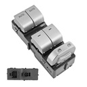 BOTON CONTROL P/ELEVADOR CRISTAL ELECT LINCOLN MKZ 07-10/ LINCOLN NAVIGATOR 07-10/ LINCOLN ZEPHYR 2006/ ELEVADOR 15 PINES 5 TECLAS GRIS 12 V CC IZQDELANTERA