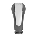 PERILLA (POMO) PALANCA VELOCIDADES CHEVROLET BEAT HATCHBACK/SEDAN 18-21/ CHEVROLET SPARK 11-17/ PALANCA NEGRO FILO CROMADO CORRUGADA TIPO ORIGINAL PLAST DELANTERA