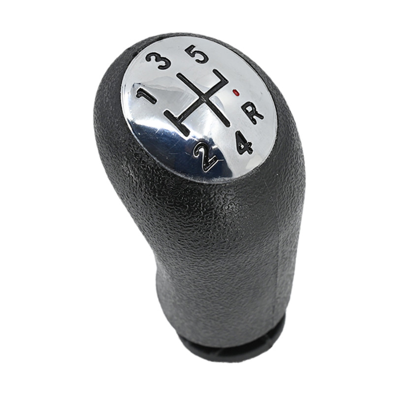 [109134MAN] PERILLA (POMO) PALANCA VELOCIDADES NISSAN APRIO 07-10/ RENAULT CLIO 05-09/ RENAULT CLIO EURO 05-09/ RENAULT KANGOO 07-09/ RENAULT LOGAN 07-17/ RENAULT MEGANE II 02-09/ RENAULT SANDERO 07-16/ RENAULT SCENIC II 03-06/ RENAULT STEPWAY 08-18/ PALANCA NEGRA/CROMO 5 PIEL SINTETICA TIPO ORIGINAL CHN