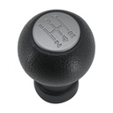 PERILLA (POMO) PALANCA VELOCIDADES SUZUKI SWIFIAT 12-16/ SUZUKI SX4 07-14/ PALANCA NEGRO/GRIS 5 PIEL SINTETICA TIPO ORIGINAL CHN
