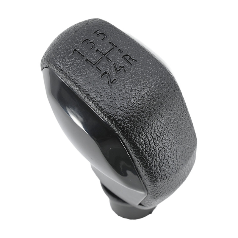 [109197MAN] PERILLA (POMO) PALANCA VELOCIDADES PEUGEOT 2008 16-19/ PEUGEOT 206 01-10/ PEUGEOT 207 07-13/ PEUGEOT 301 13-18/ PEUGEOT 307 02-08/ PEUGEOT 308 08-19/ PEUGEOT 508 11-20/ PEUGEOT PARTNER 08-25/ PEUGEOT PARTNER 08-25/ PEUGEOT RIFTER 19-25/ PALANCA NEGRA 5 PIEL SINTETICA TIPO ORIGINAL CHN 96738471VV