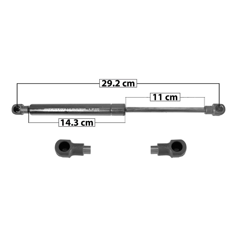 [50734MAN] AMORTIGUADOR COFRE BMW X5 00-05 29.2 14.3 11 ENTRADA TIPO 1 ENTRADA 2 TIPO 1 670 150.62 68.32 610 137.13 62.2 SPART SP-9059 TUR TWN DER/ IZQ