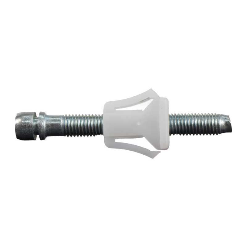 AJUSTADOR FARO CHEVROLET VARIOS 50-22 20 PIEZAS ZINC/NYLON BLANCO/PLATA HOYO MM: 6.3, 1/4 LARGO MM: 56.1, 2 13/64 TALLO MM: 43.4, 1 45/64 18.5 MM 47/64 7.8 MM 5/16 