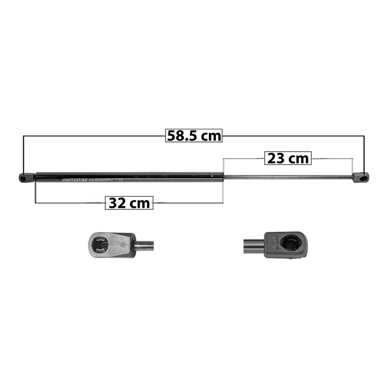 AMORTIGUADOR 5TA PUERTA CHEVROLET HHR 06-11 58.5 32 23 ENTRADA TIPO 18 ENTRADA 2 TIPO 9 365 82.06 37.22 425 95.54 43.34 SPART 6287 TUR DER/ IZQ