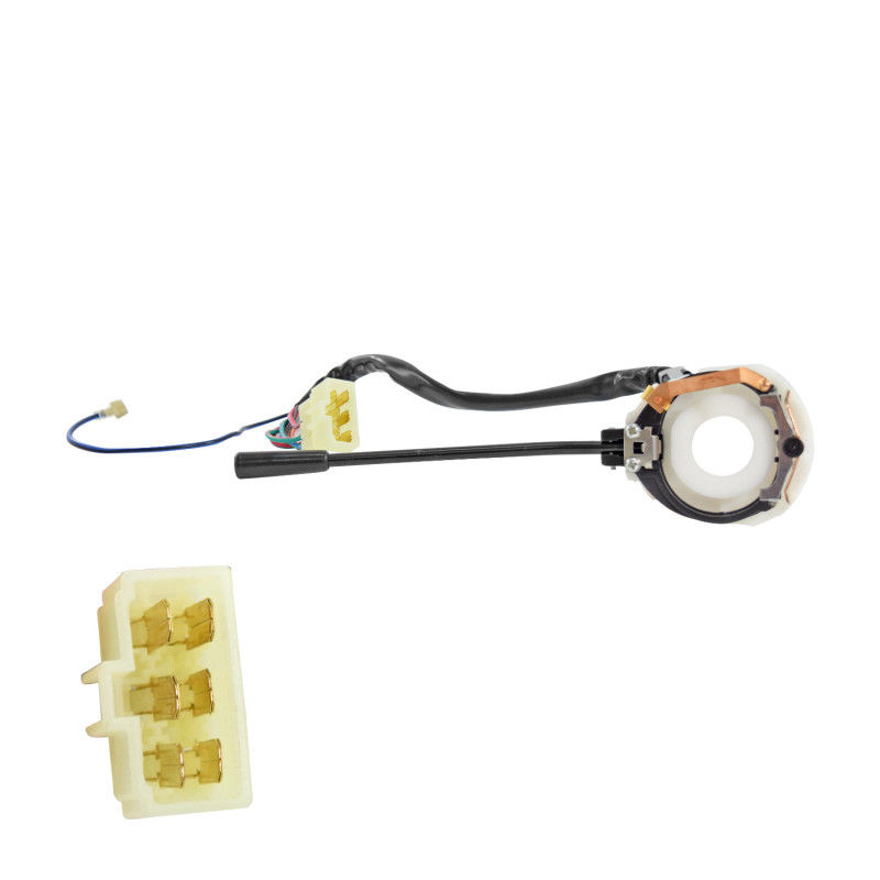 [71094MAN] PALANCA DIRECCIONALES DATSUN 620 PICK UP 73-80 6 PINES CON ARNES NEGRA 12 V CC 25540-B5000