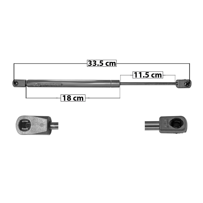 [51035MAN] AMORTIGUADOR COFRE FORD EXPLORER SPORT TRACURA 01-05 25 15 6.5 ENTRADA TIPO 9 ENTRADA 2 TIPO 18 870 195.58 88.71 810 182.1 82.6 SPART 9367 TUR DER/ IZQ