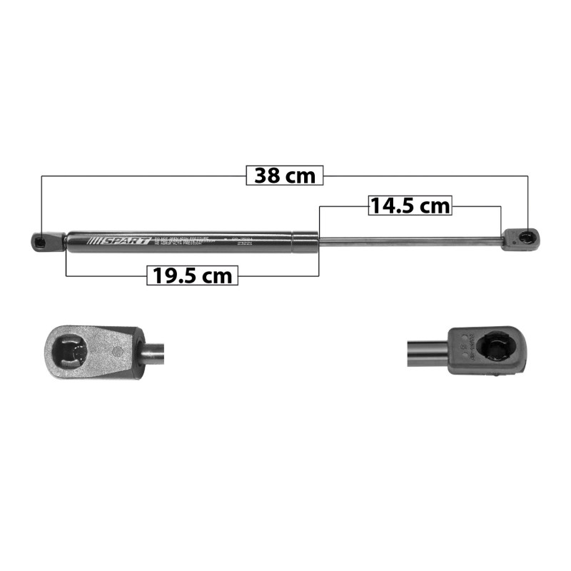 [60187MAN] AMORTIGUADOR COFRE FORD EXPLORER 95-01 24.5 14.5 6.5 ENTRADA TIPO 9 ENTRADA 2 TIPO 18 770 173.1 78.52 710 159.61 72.4 9349 TUR