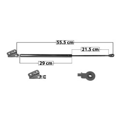 [33512MAN] AMORTIGUADOR 5TA PUERTA HONDA CR-V 02-06 55.5 29 21.5 ENTRADA TIPO 21 ENTRADA 2 TIPO 10 100 22.48 10.2 160 35.97 16.32 SPART 6723 TUR