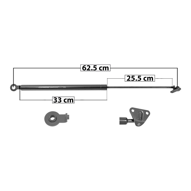 [50753MAN] AMORTIGUADOR CAJUELA HONDA CIVIC HATCHBACK 96-00 62.5 33 25.5 ENTRADA TIPO 10 ENTRADA 2 TIPO 25 364 81.83 37.12 304 68.34 31 SPART SP-5813 TUR IZQ