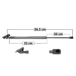 [18478MAN] AMORTIGUADOR 5TA PUERTA JEEP CHEROKEE 97-01 56.5 32 20 ENTRADA TIPO 6 ENTRADA 2 TIPO 9 660 148.37 67.3 720 161.82 73.4 SPART 6677 TUR