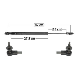 AMORTIGUADOR 5TA PUERTA JEEP GRAND CHEROKEE 99-04 47 ENTRADA TIPO 4 ENTRADA 2 TIPO 4 832 187.04 84.84 892 200.53 90.96 7945 TUR DER/ IZQ