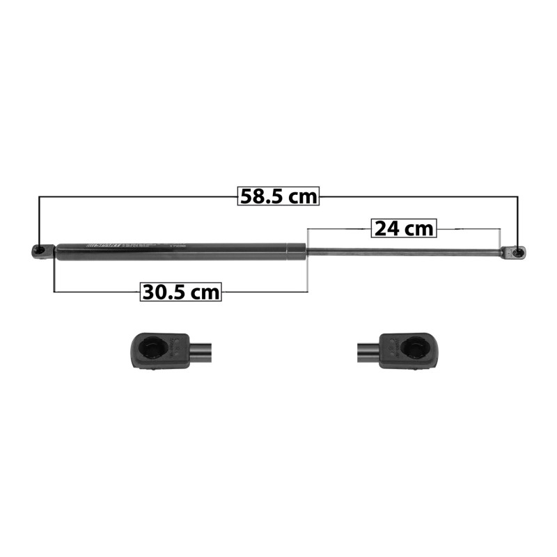 AMORTIGUADOR 5TA PUERTA NISSAN PATHFINDER 87-95 58.5 30.5 24 ENTRADA TIPO 9 ENTRADA 2 TIPO 9 470 105.66 47.93 530 119.14 54.04 SPART 6317 TUR DER/ IZQ