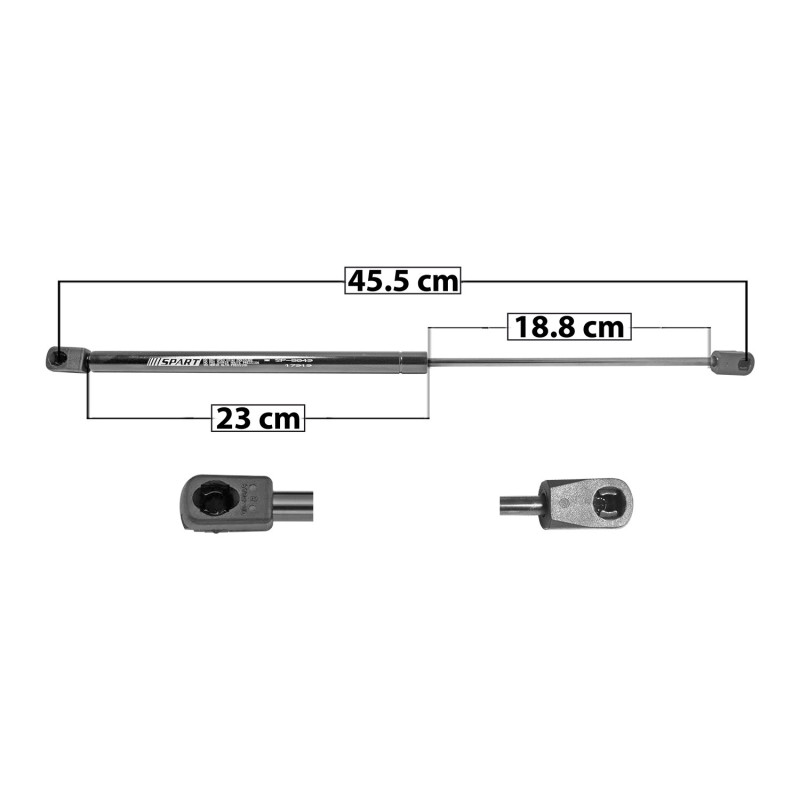 [33430MAN] AMORTIGUADOR VIDRIO 5TA PUERTA NISSAN QUEST 93-98 45.5 23 18.8 ENTRADA TIPO 9 ENTRADA 2 TIPO 18 208 46.76 21.21 148 33.27 15.09 SPART SP-8049 TUR DER/ IZQ
