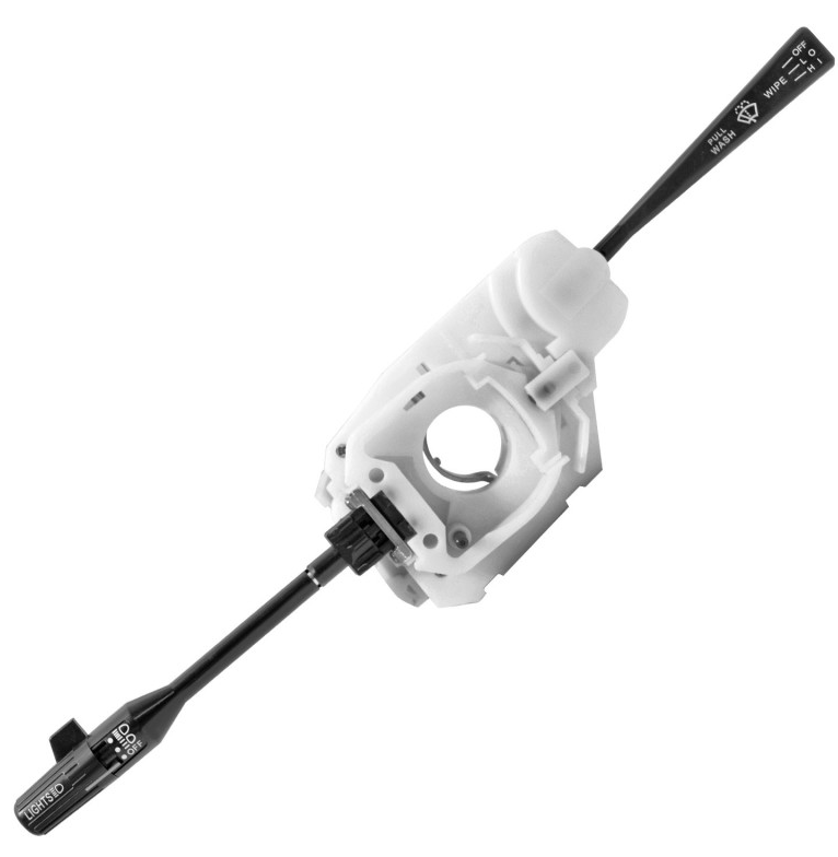 [70459MAN] PALANCA DIRECCIONALES NISSAN 720 81-93 CONTROL LUCES/LIMPIABRISAS 14 PINES 2 PASOS NEGRA 12 V CC