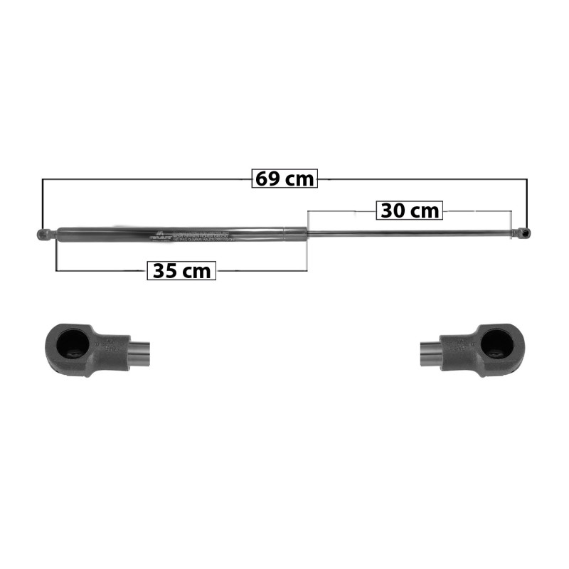 [60048MAN] AMORTIGUADOR 5TA PUERTA RENAULT KANGOO 04-09 69 35 30 ENTRADA TIPO 1 ENTRADA 2 TIPO 1 600 134.89 61.19 660 148.37 67.3 5418 TUR DER/ IZQ