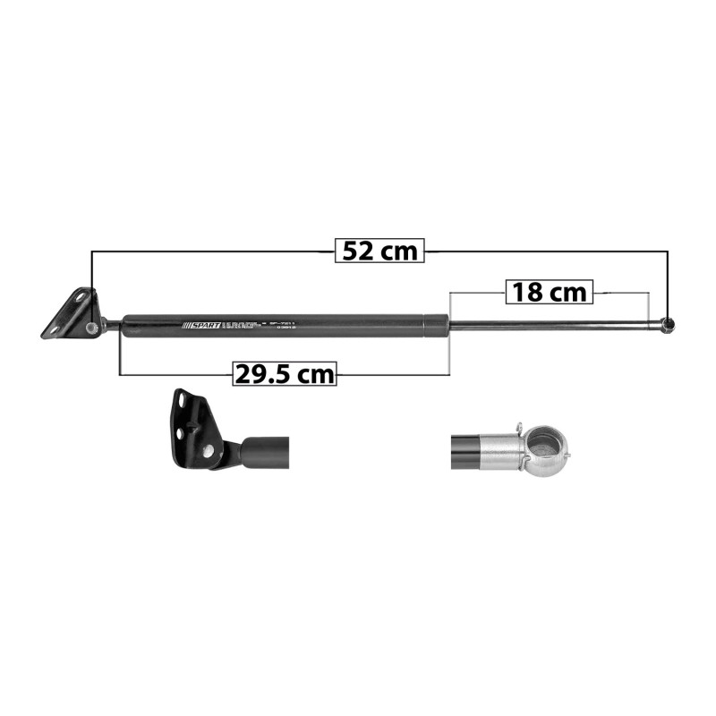 [33438MAN] AMORTIGUADOR 5TA PUERTA TOYOTA 4RUNNER 05-06 52 29.5 18 ENTRADA TIPO 17 ENTRADA 2 TIPO 5 870 195.58 88.71 930 209.7 95.12 SPART 7211 TUR DER/ IZQ