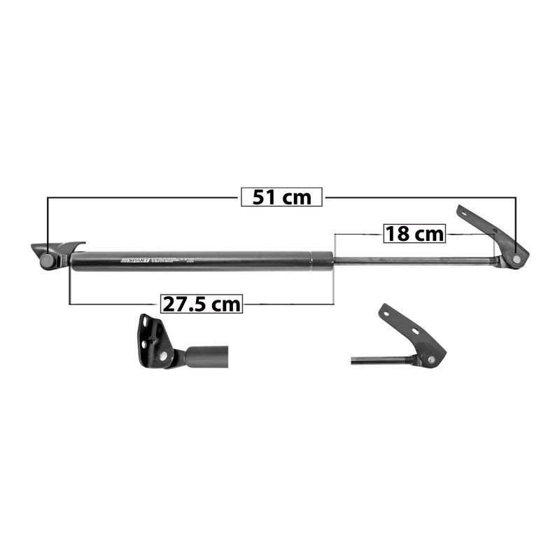 [50905MAN] AMORTIGUADOR 5TA PUERTA TOYOTA AVANZA 07-11 51 27.5 18 25 ENTRADA 2 TIPO 30 620 139.38 63.22 680 152.87 69.34 SPART 7314 TUR IZQ