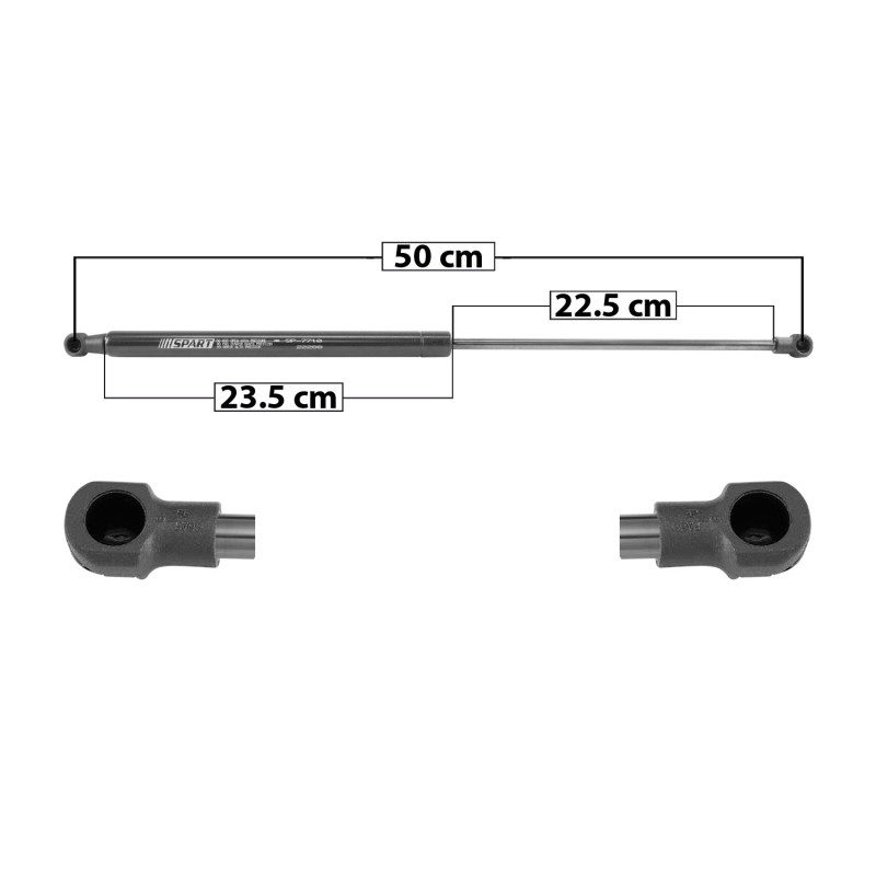 AMORTIGUADOR 5TA PUERTA TOYOTA PRIUS 10-15 50 23.5 22.5 ENTRADA TIPO 1 ENTRADA 2 TIPO 1 420 94.42 42.83 480 107.91 48.95 SPART 68950-0Q010 7710 TUR DER/ IZQ