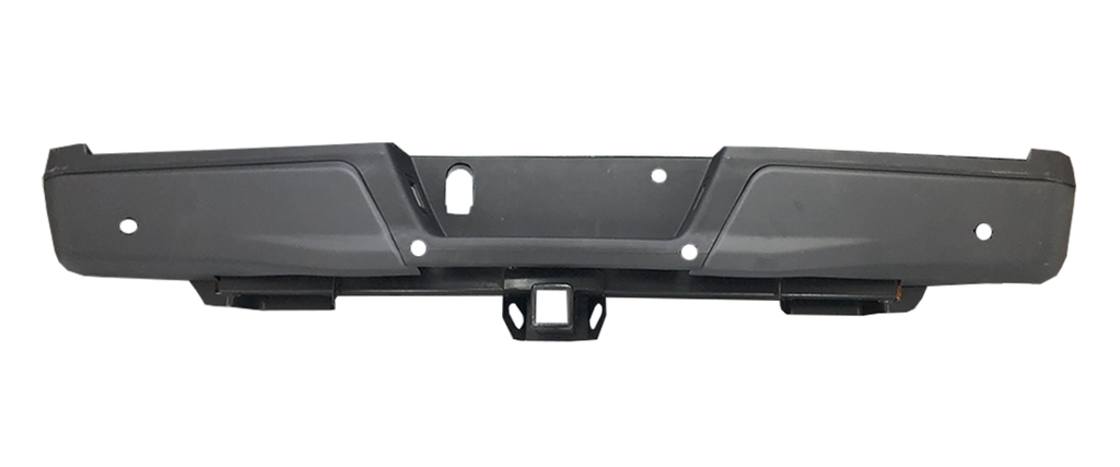 DEFENSA FORD LOBO 2015 AL 2020 C/HOYO P/SENSOR C/TIRON NEG COMPLETA TRAS CN *G