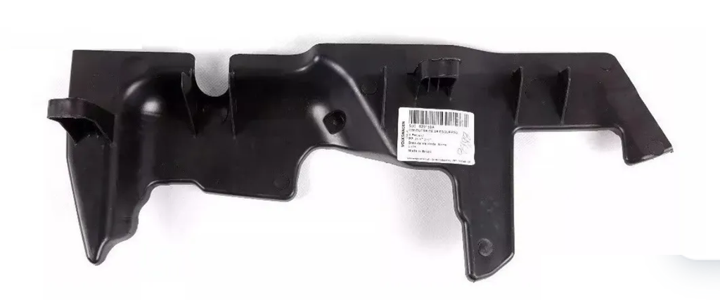 TOLVA RADIADOR DEFLECTOR DE AIRE VOLKSWAGEN GOL/ SAVEIRO 2009 AL 2021 IZQ ORIGINAL COD. 5U0-820159A