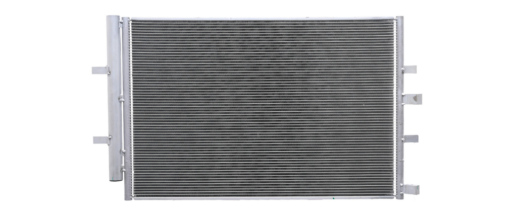 [CADO-TR14-AL] CONDENSADOR/RADIADOR DE AIRE ACOND FORD TRANSIT 2014 AL 2016 L4 2.2L AUT/STD 27 5/9X17 7/8X12MM ALUM SOLD